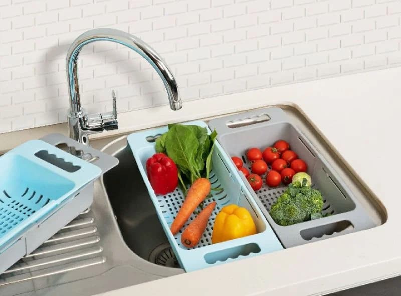 آبکش پلاستیکی سینک ظرفشویی با طراحی کاربردی و مقاوم